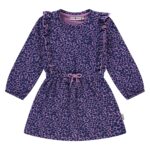 robe pull bleu et mauve