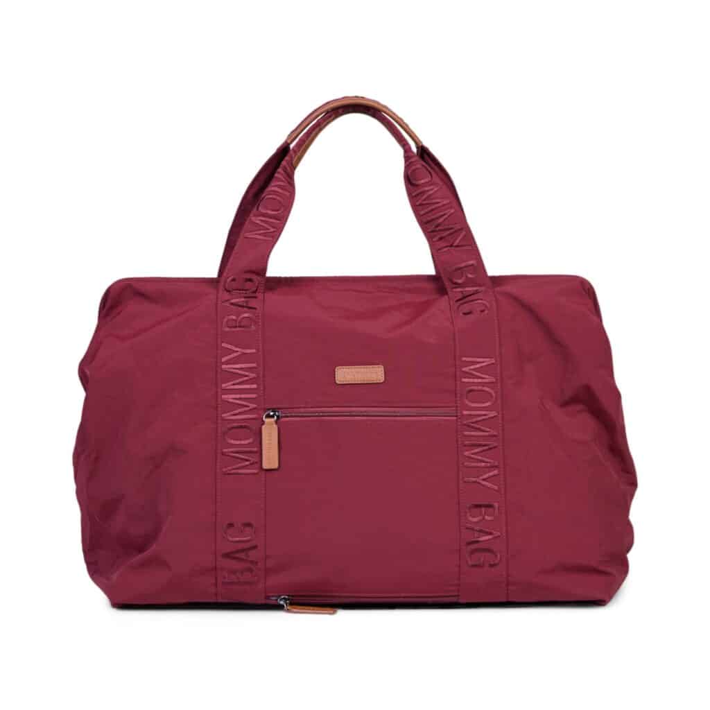 mommy bag ® sac à langer – signature urban bordeaux
