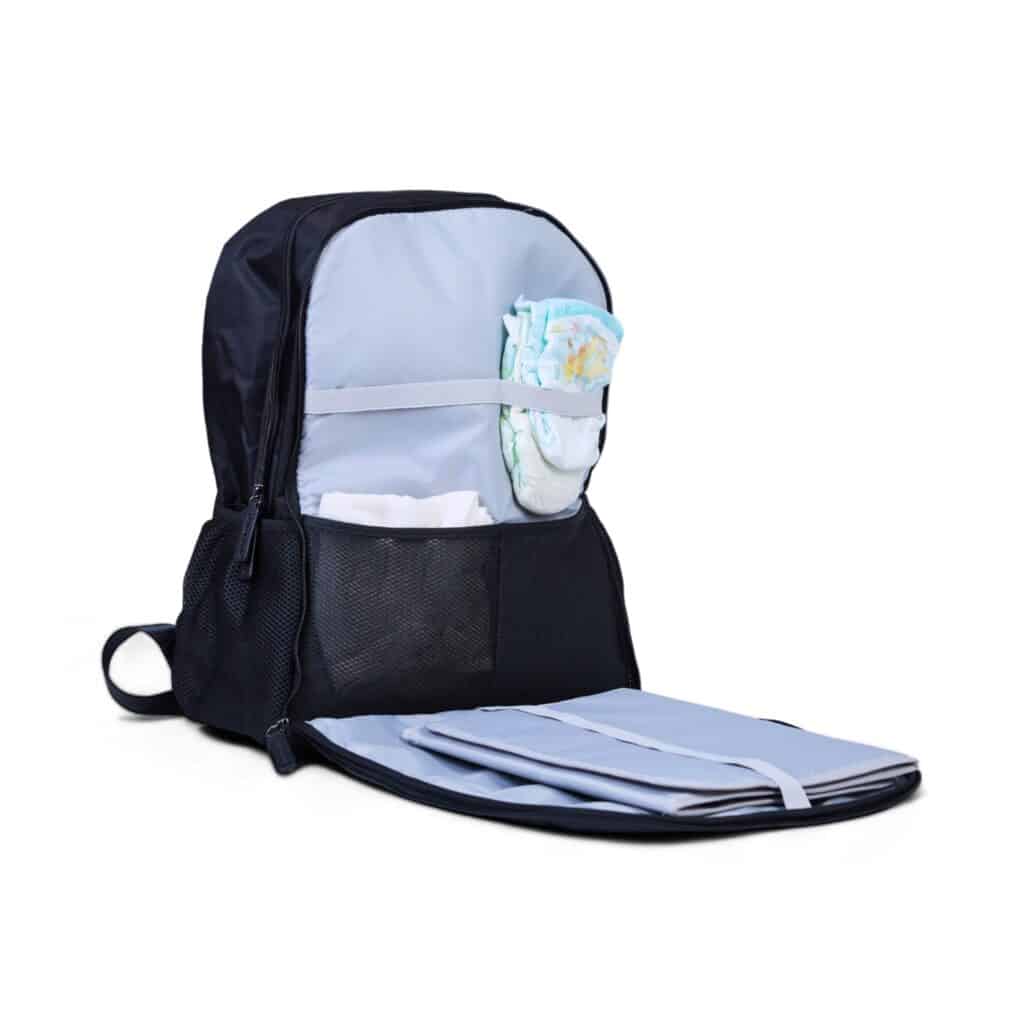 daddy bag sac a dos À langer noir