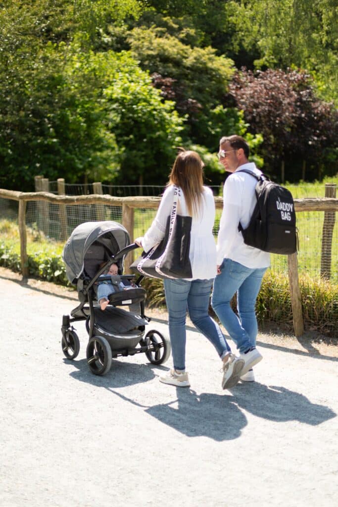 daddy bag sac a dos À langer noir