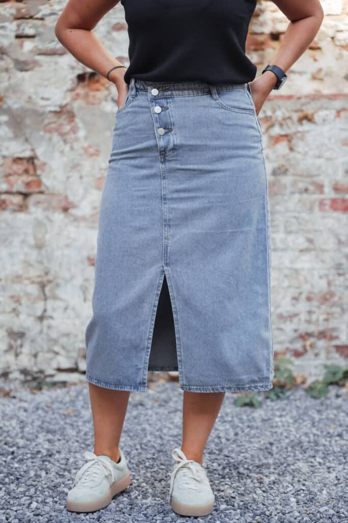 jupe longue denim bleu (copie)