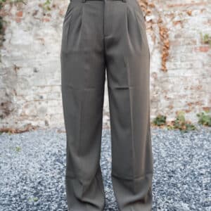 pantalon classique kaki