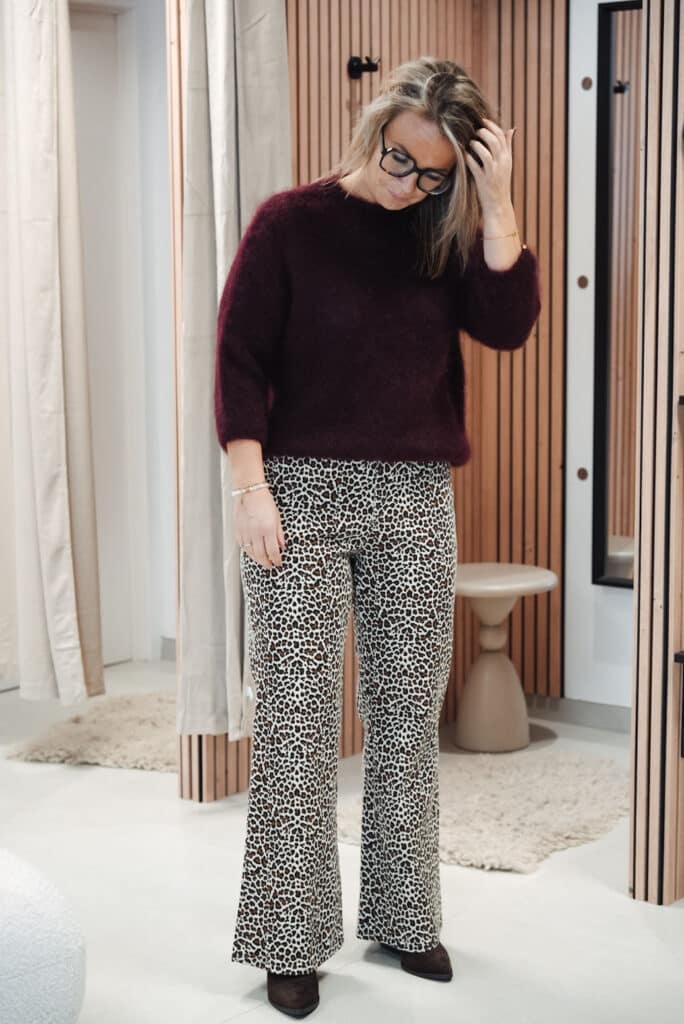 pantalon léopard