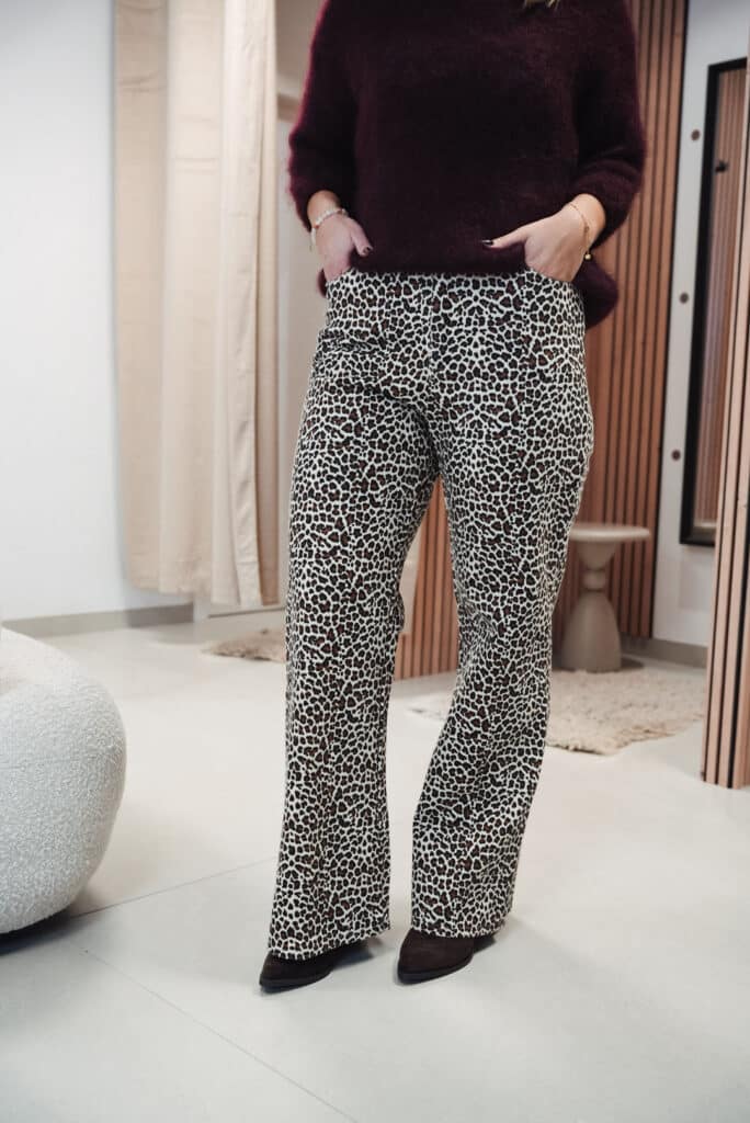 pantalon léopard