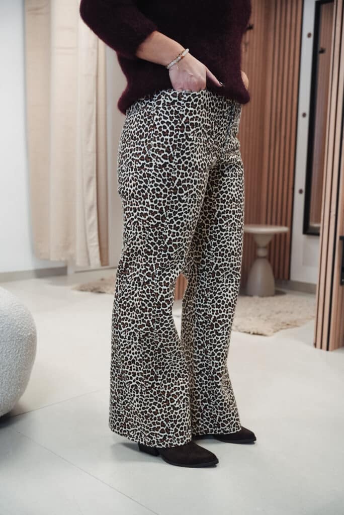 pantalon léopard