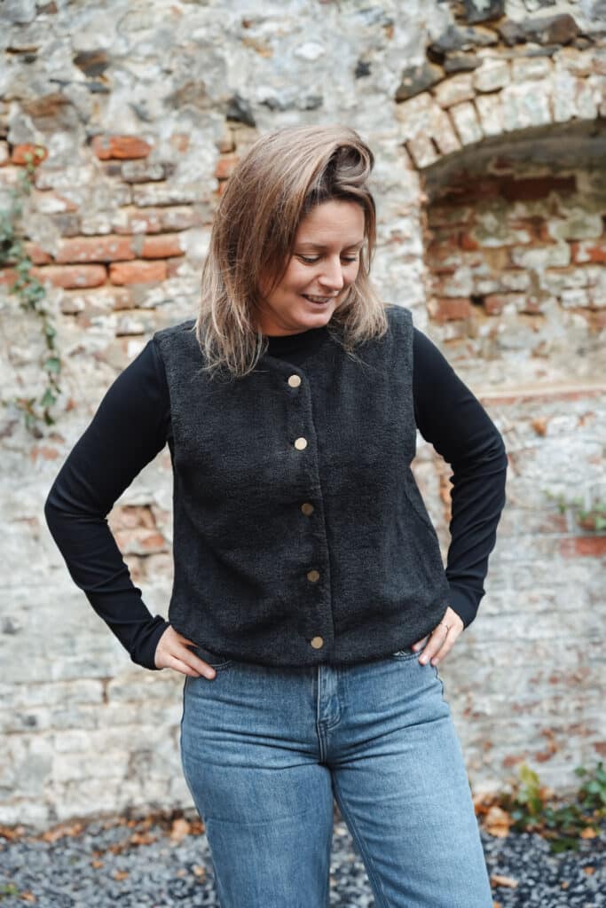 t shirt manches longues noir