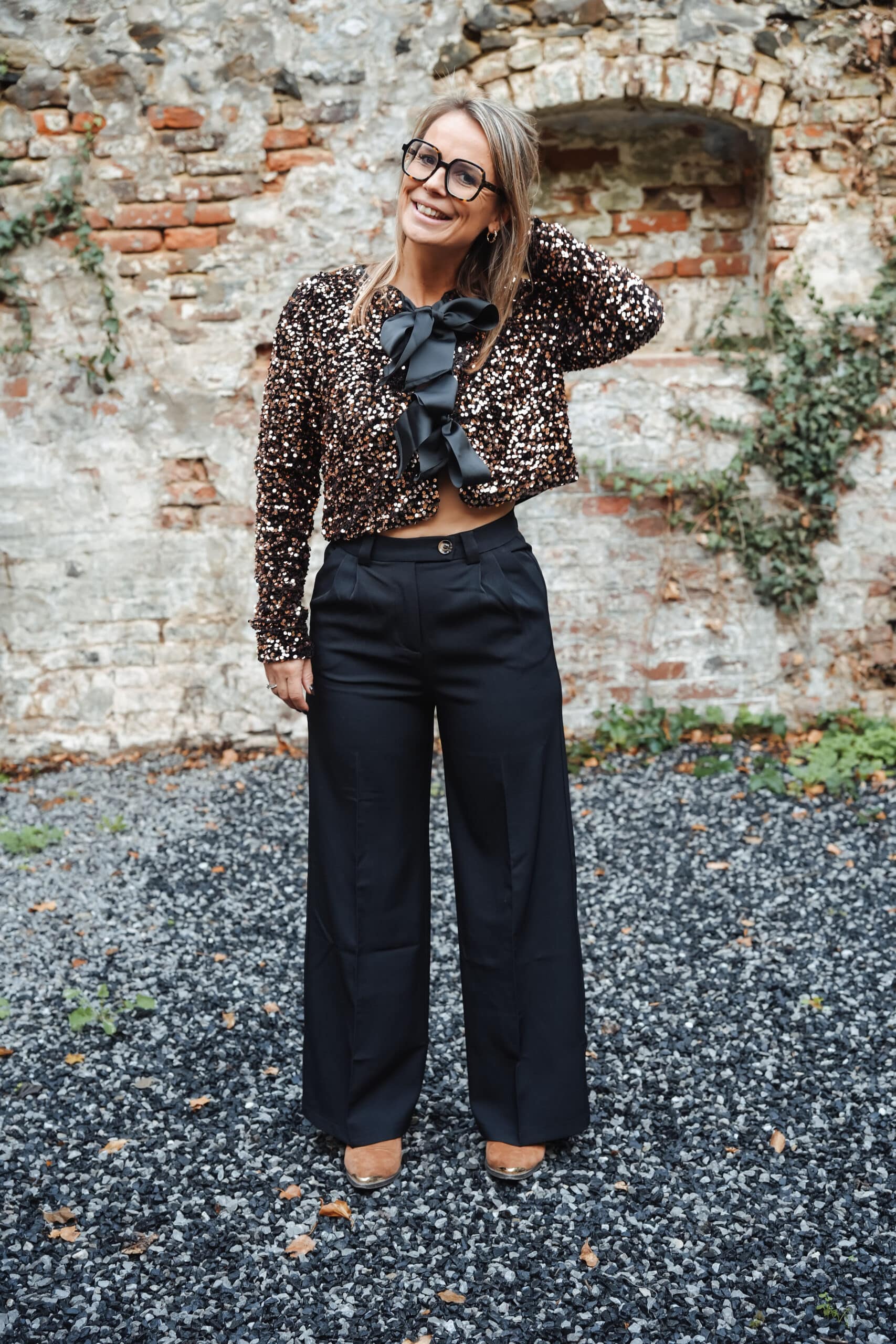 pantalon classique noir