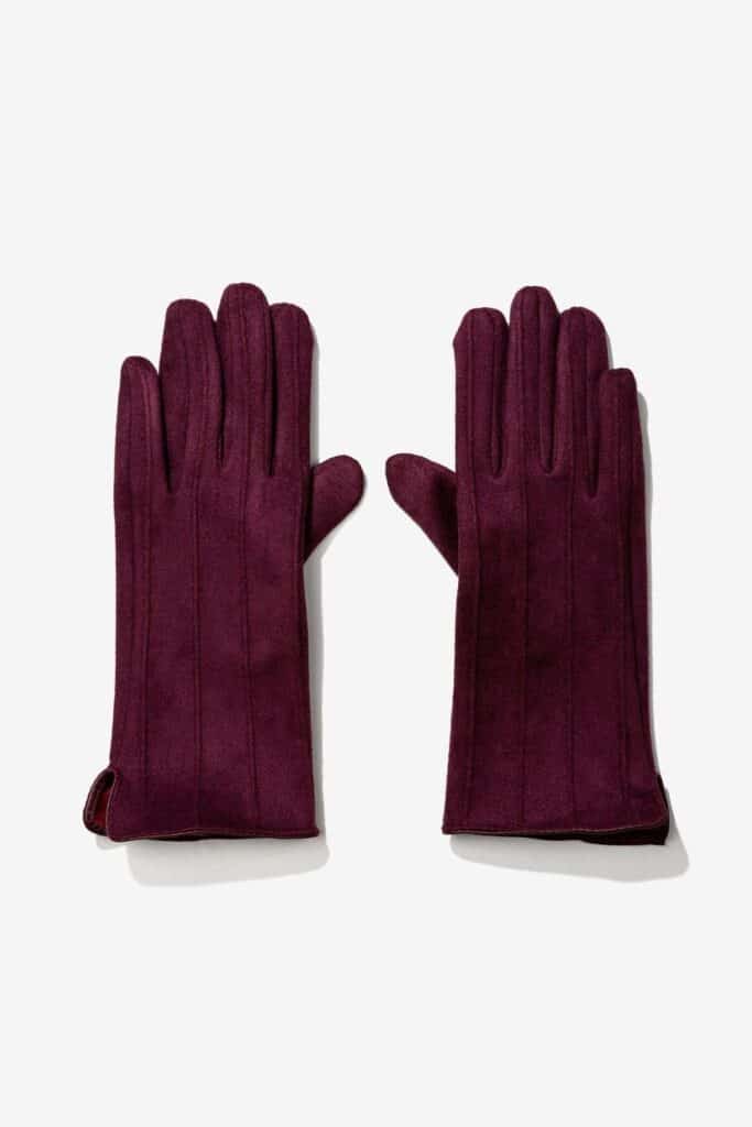 gants bordeaux