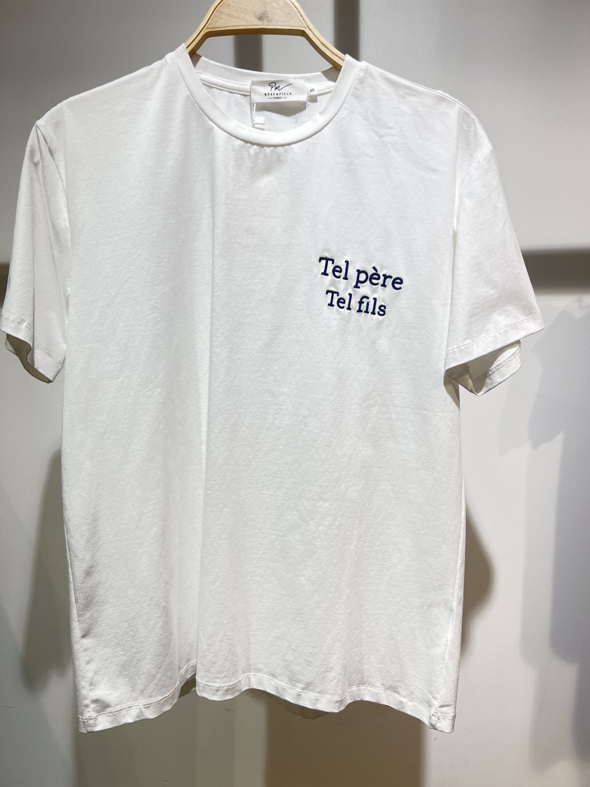 t shirts tel père tel fils