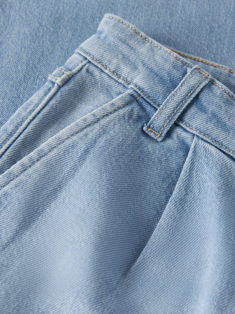 jeans à pince light blue