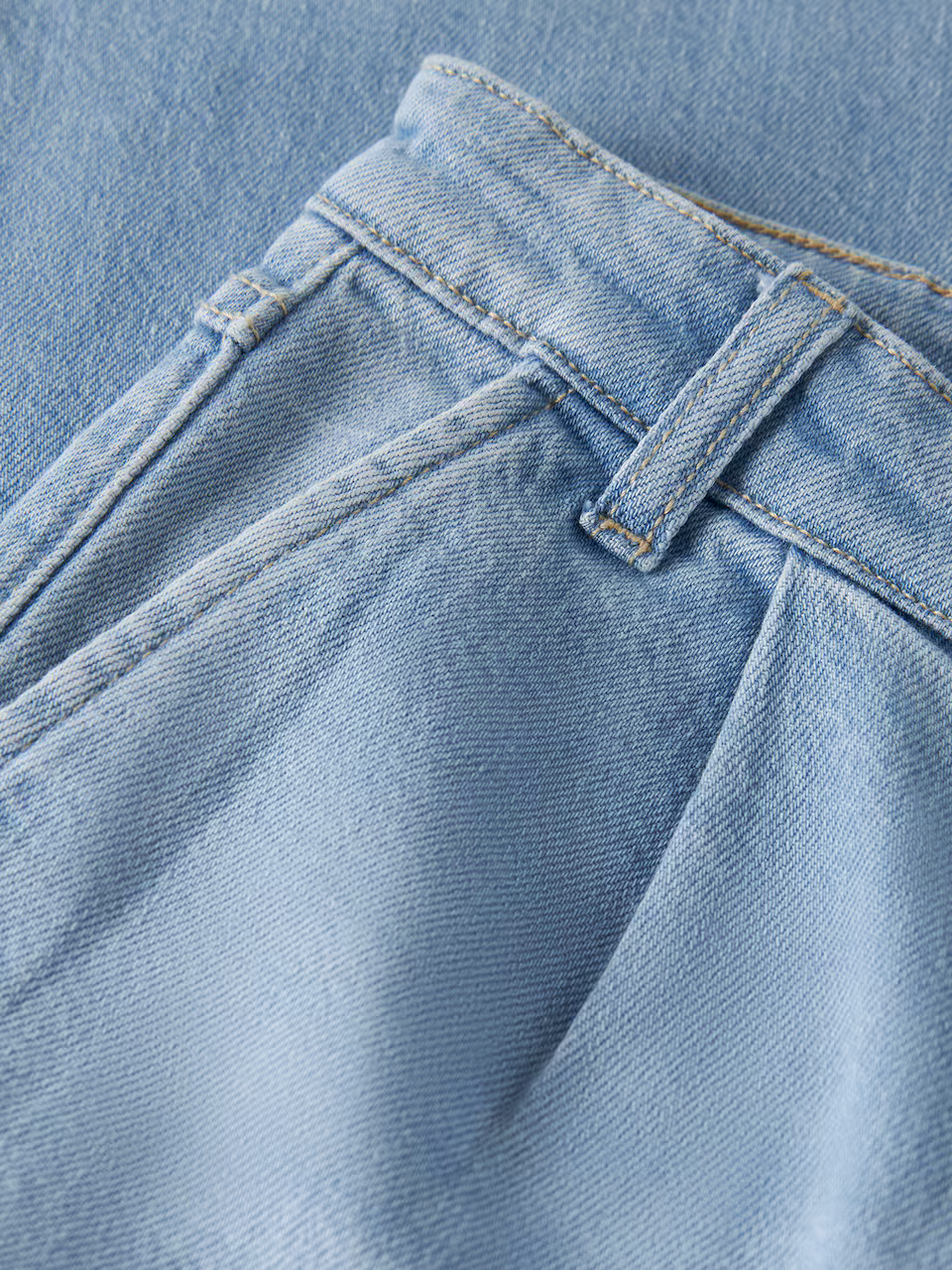 jeans à pince light blue