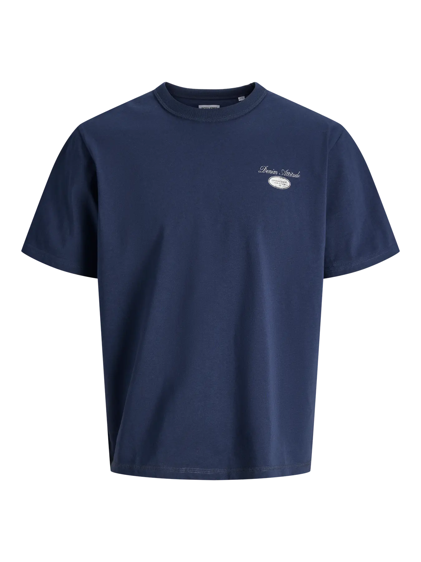 t shirt manche courte jj bleu foncé