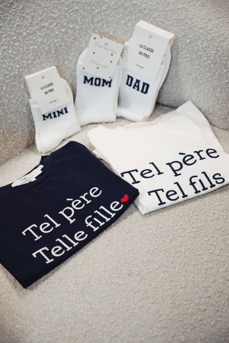 t shirt tel père tel fils
