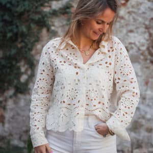 veste coeur oversize