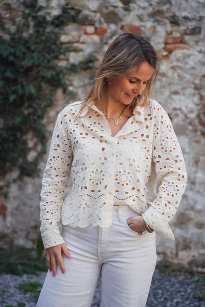 veste coeur oversize