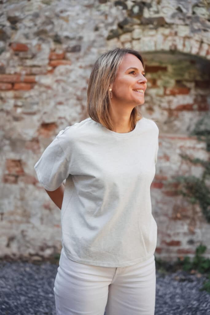 veste coeur oversize