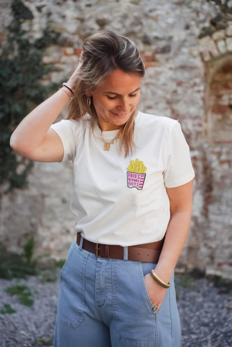 veste coeur oversize