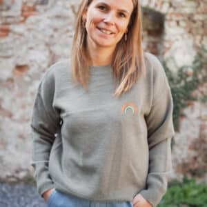 veste coeur oversize