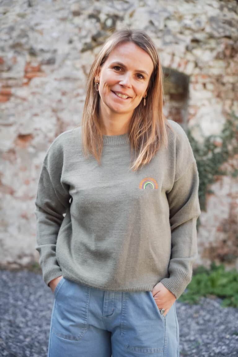 veste coeur oversize