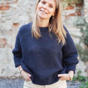 veste coeur oversize