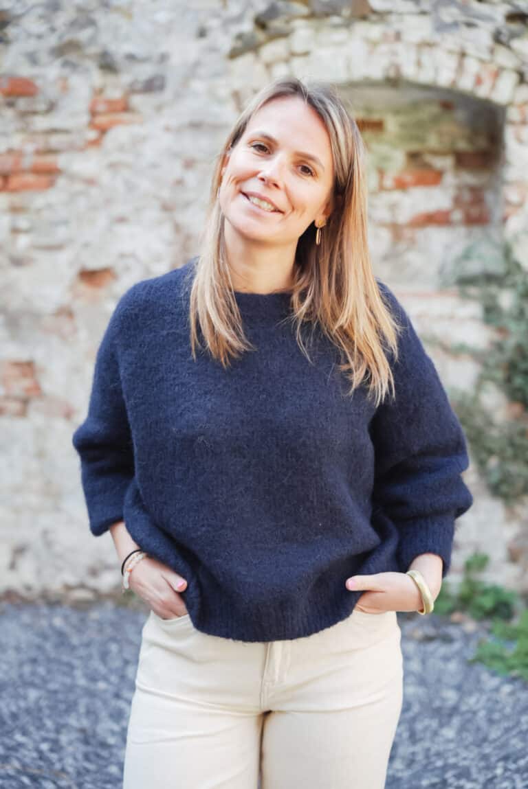 veste coeur oversize