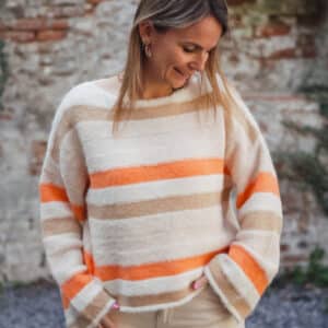 veste coeur oversize