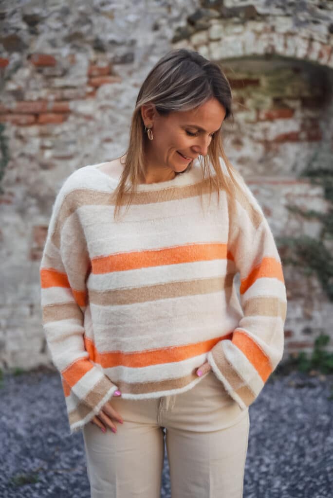 veste coeur oversize