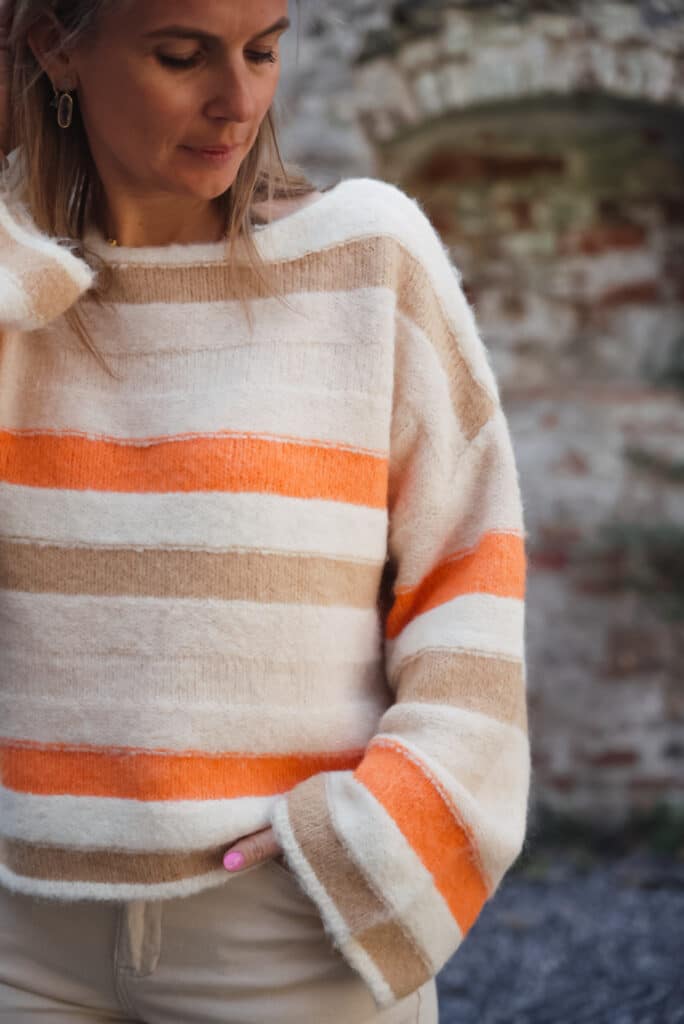 veste coeur oversize