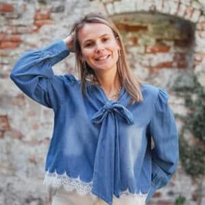 veste coeur oversize