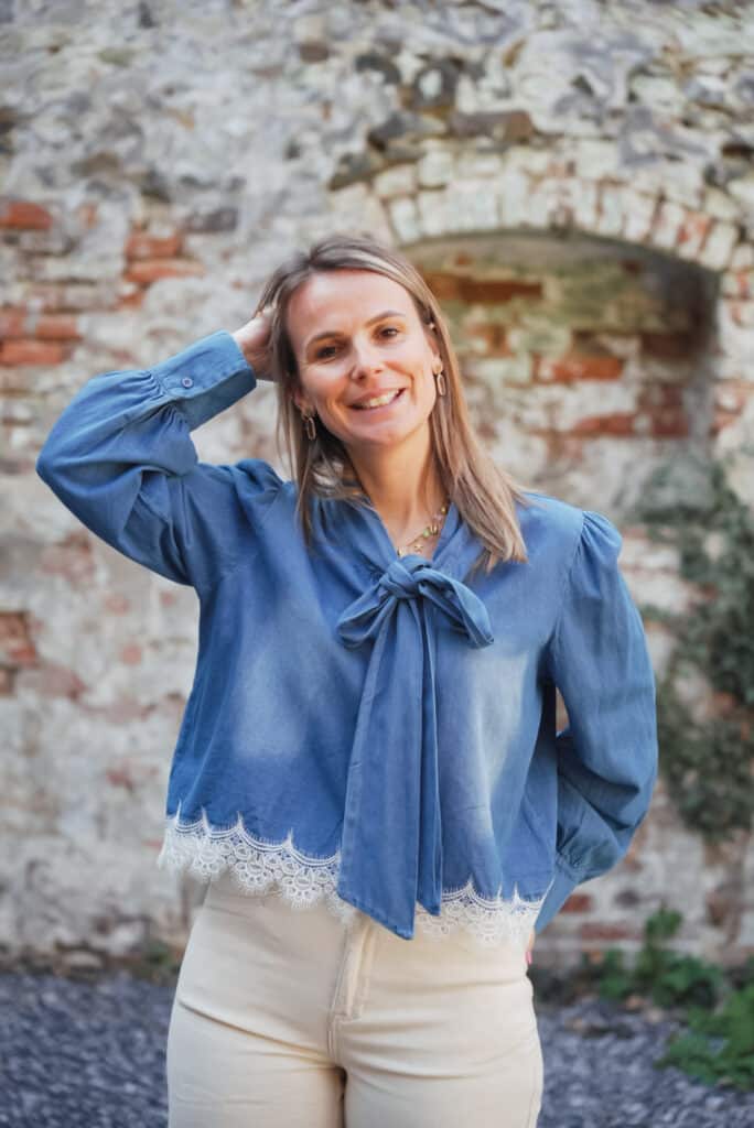 veste coeur oversize