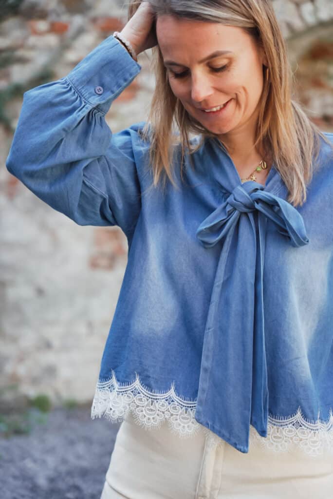 veste coeur oversize