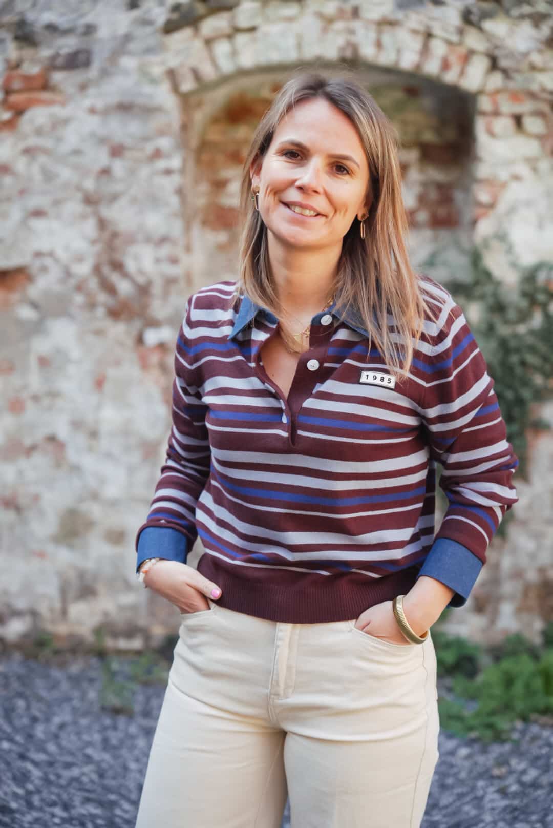 veste coeur oversize