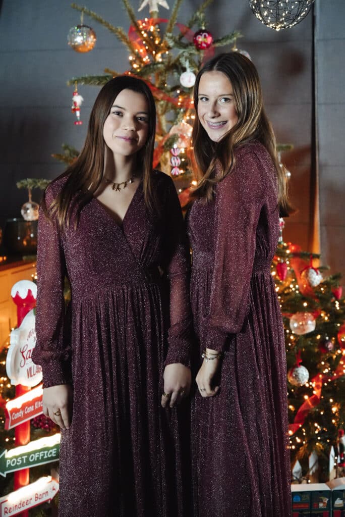 robe longue bordeaux paillette