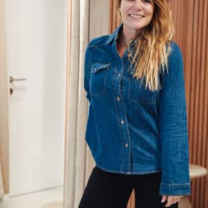 chemise en jeans