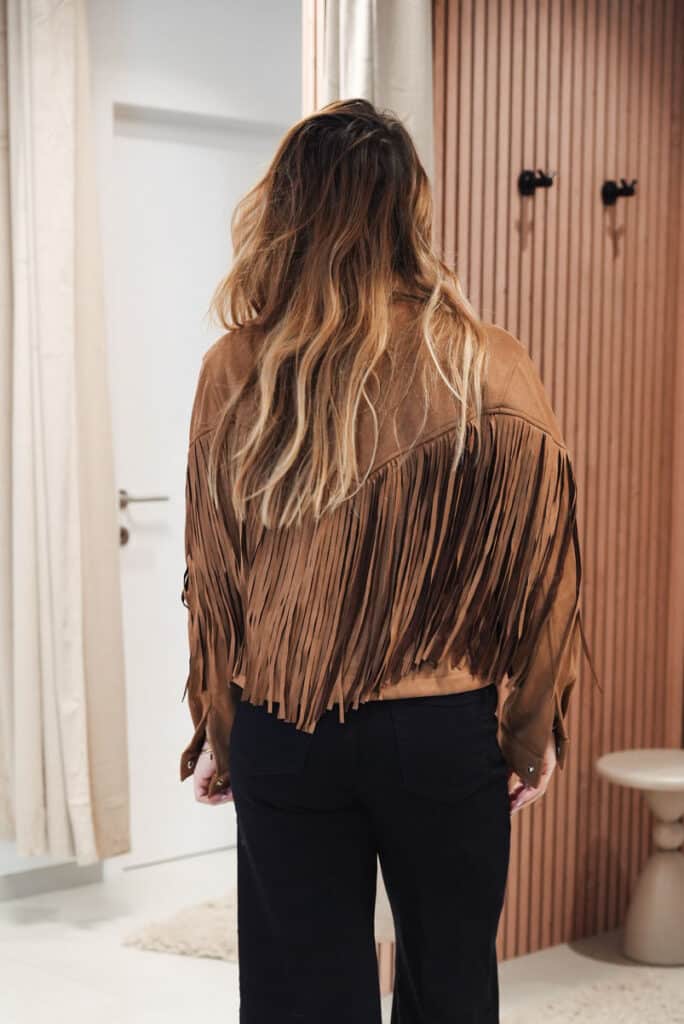 veste à franges