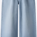 jeans à pince light blue