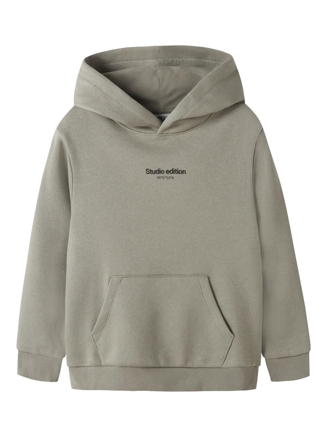 sweat à capuche kaki studio édition
