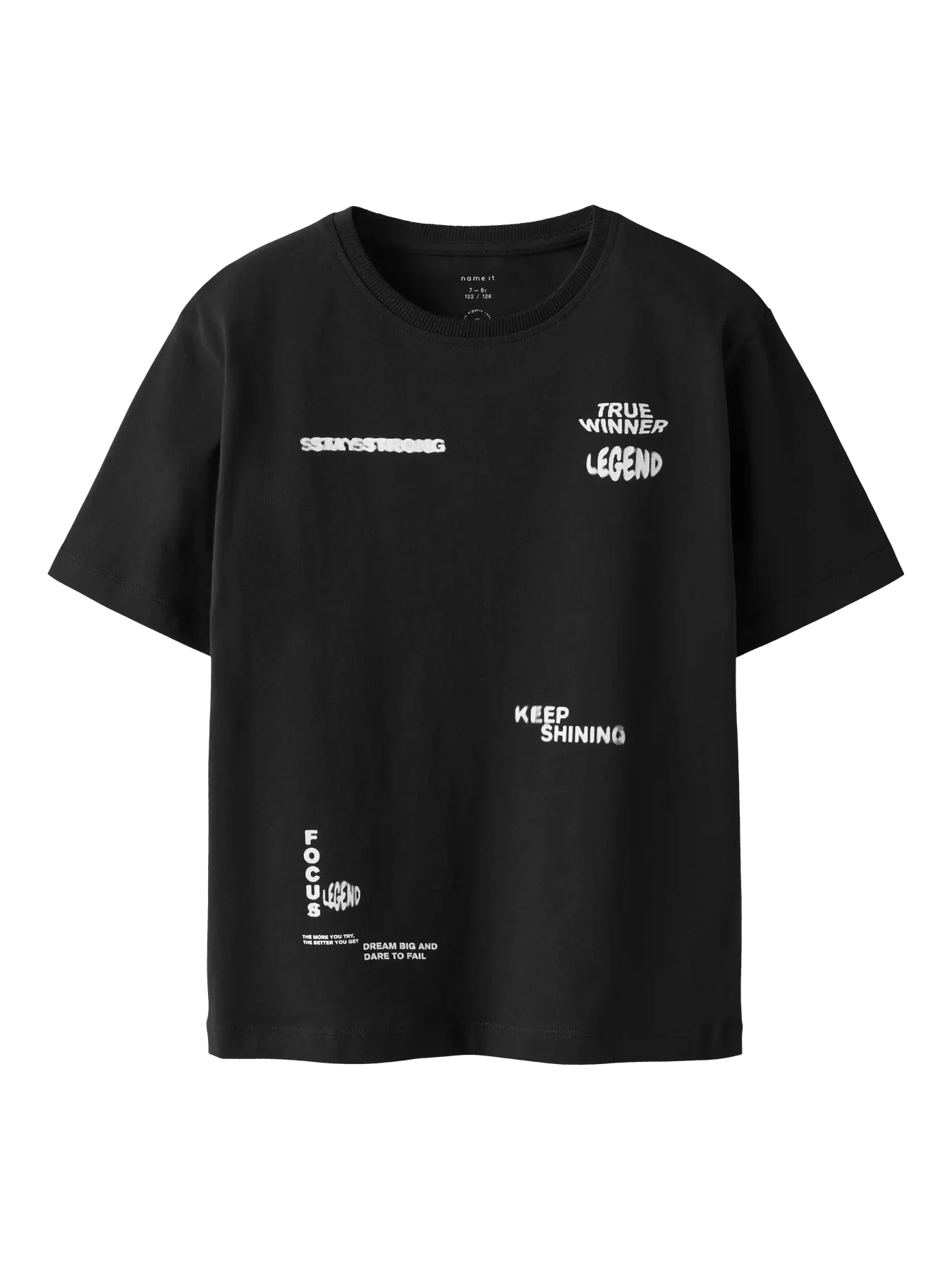 t shirt noir manche courte
