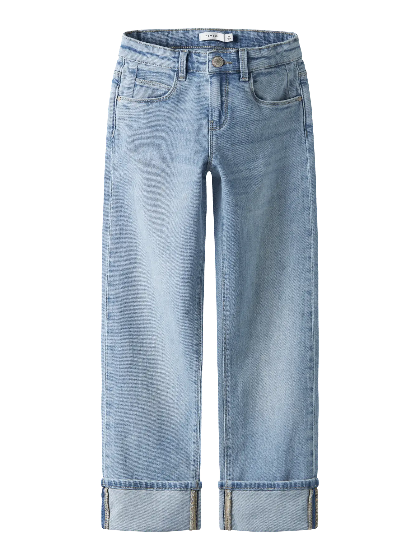jeans light blue avec bord