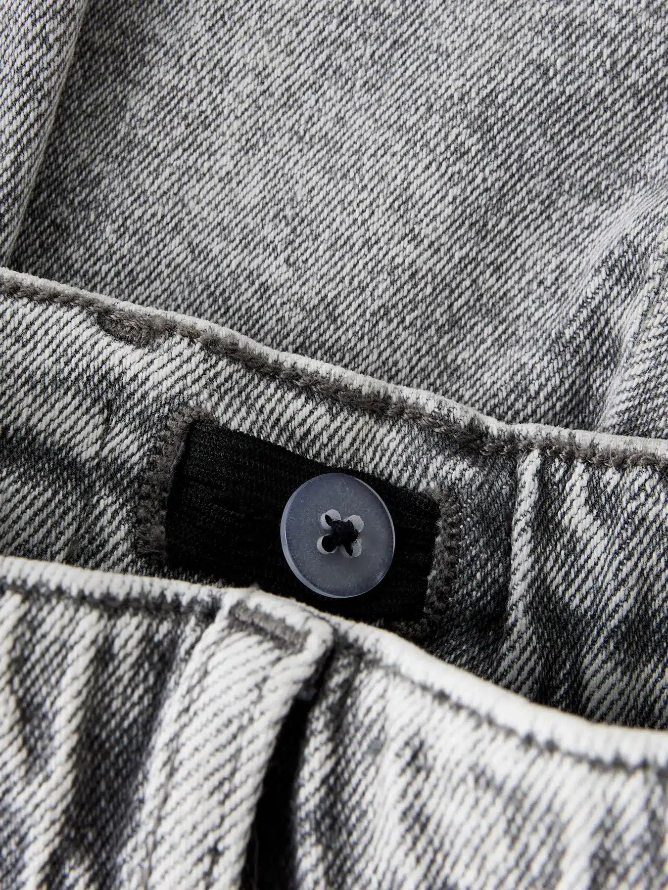 jupe en jeans plissée à l'avant