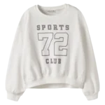 sweat blanc sport 72