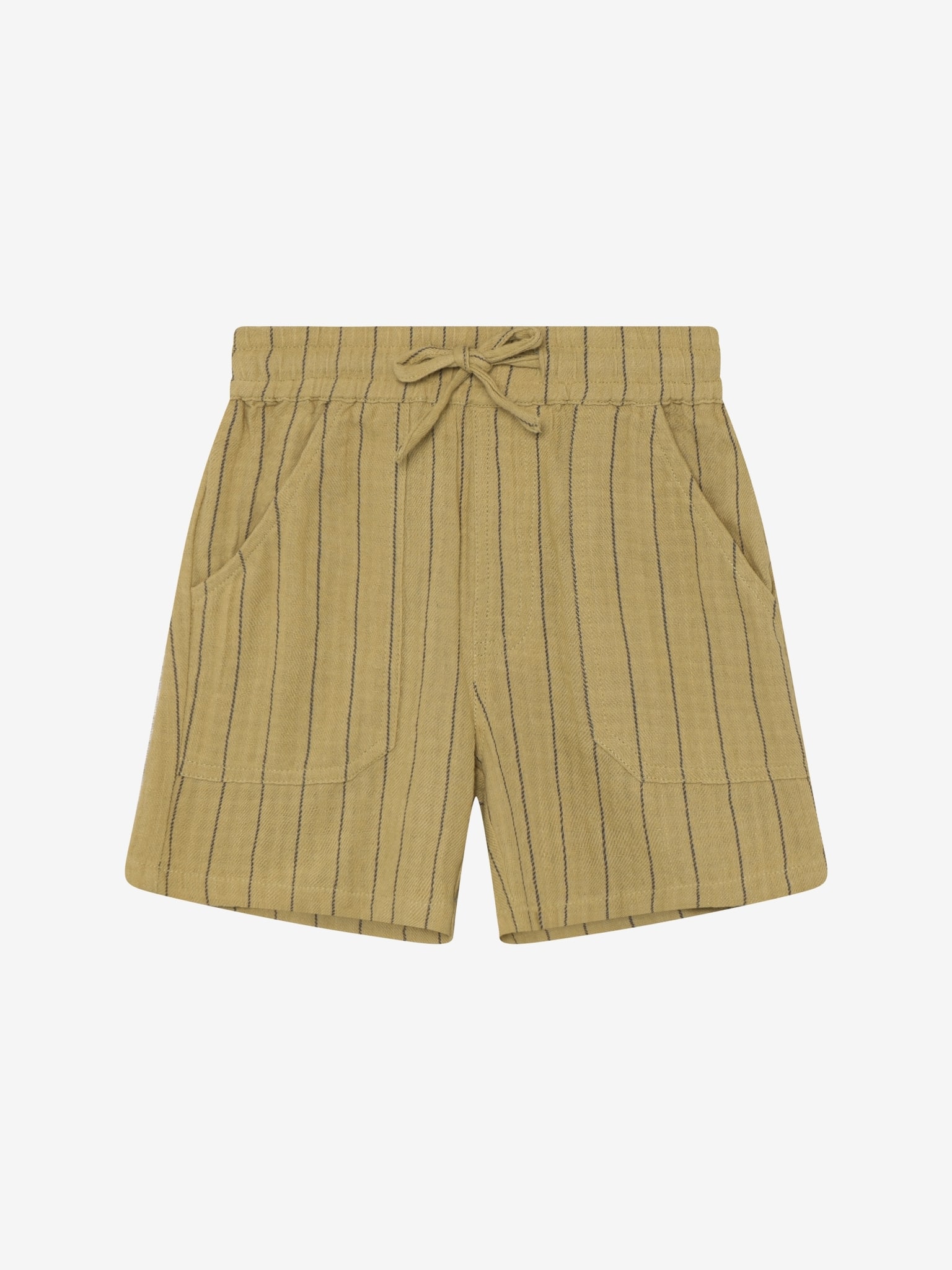 short ligné kaki