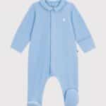pyjama bleu petit coeur
