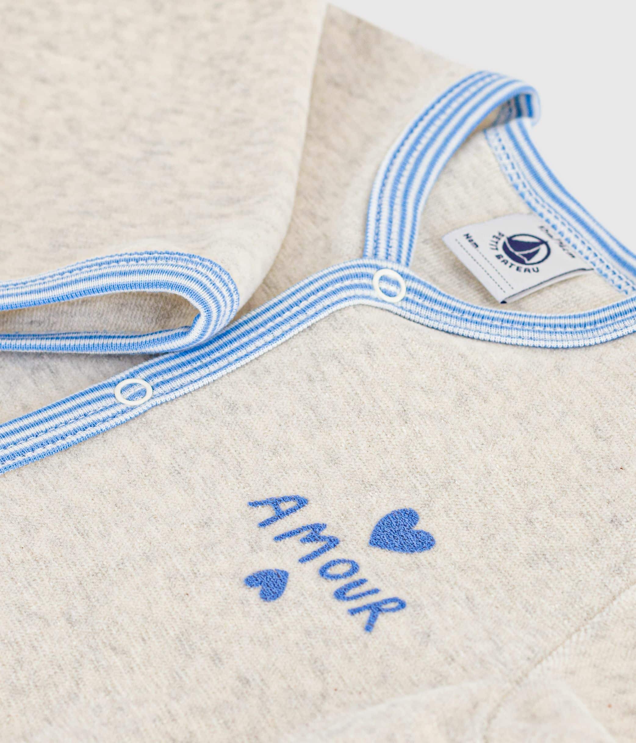 pyjama gris amour