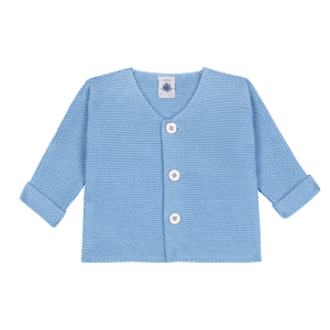 cardigan gilet bleu