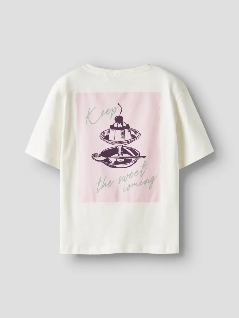 t shirt courtes manches dessert