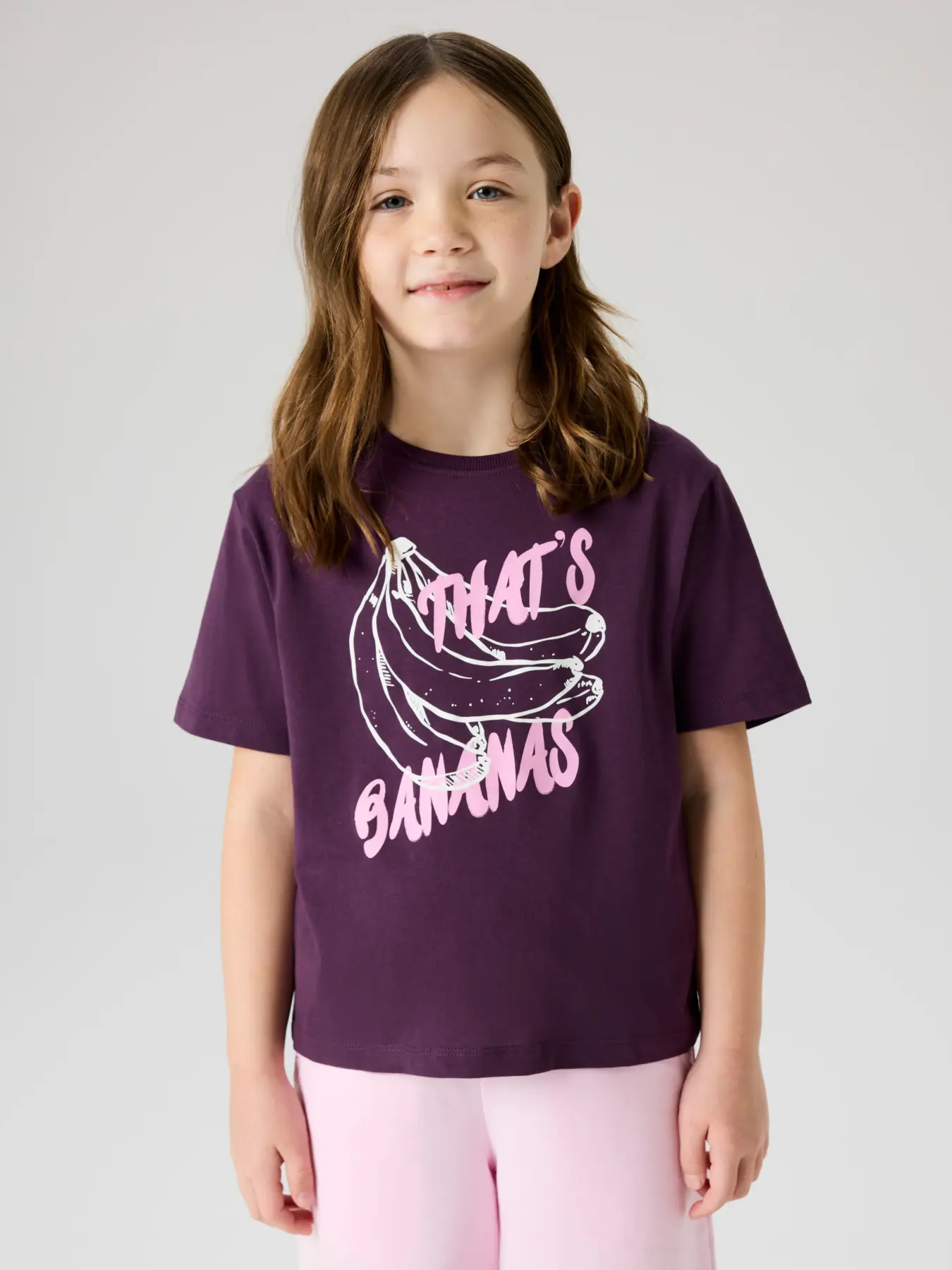 t shirt courtes manches bananes