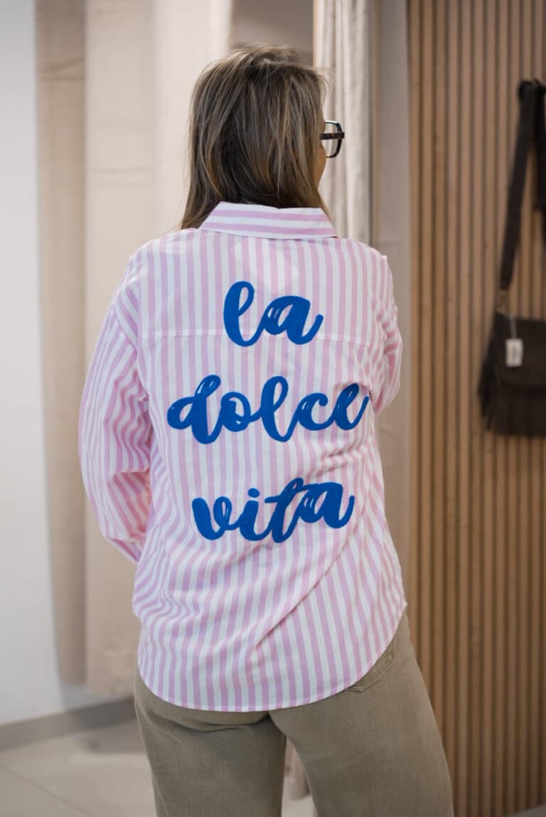 chemise crème en broderie