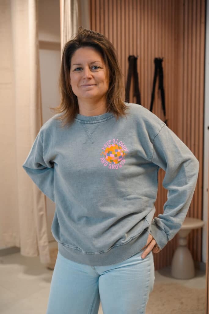 chemise crème en broderie