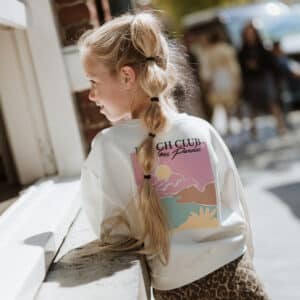 t shirt positive vibes fuschia (copie)